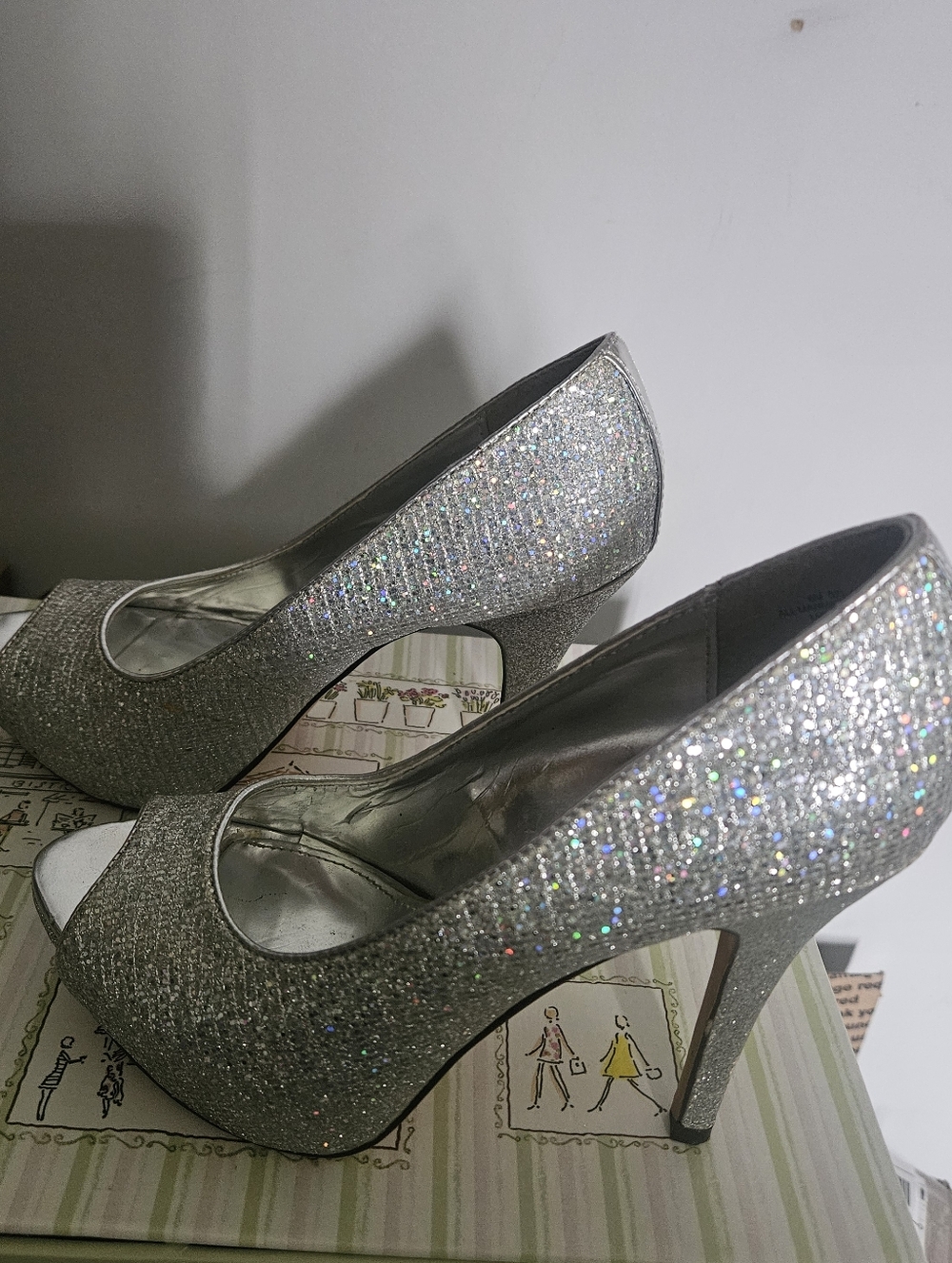 Worthington Peep-Toe Stilettos